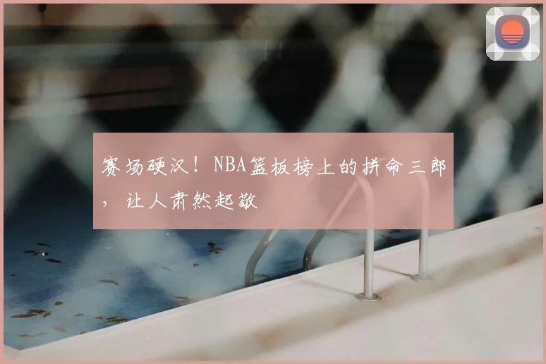 赛场硬汉!NBA篮板榜上的拼命三郎,让人肃然起敬